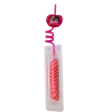 Load image into Gallery viewer, Barbie Wizzy Pop Straw Lollipop - Sparty Girl
