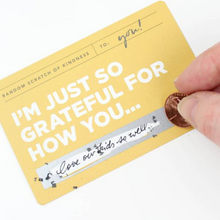 Load image into Gallery viewer, Scratch of Kindness Mini Notes Set of 12 - Sparty Girl