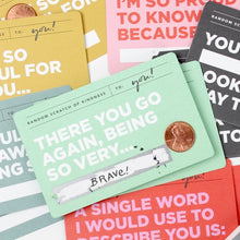 Load image into Gallery viewer, Scratch of Kindness Mini Notes Set of 12 - Sparty Girl
