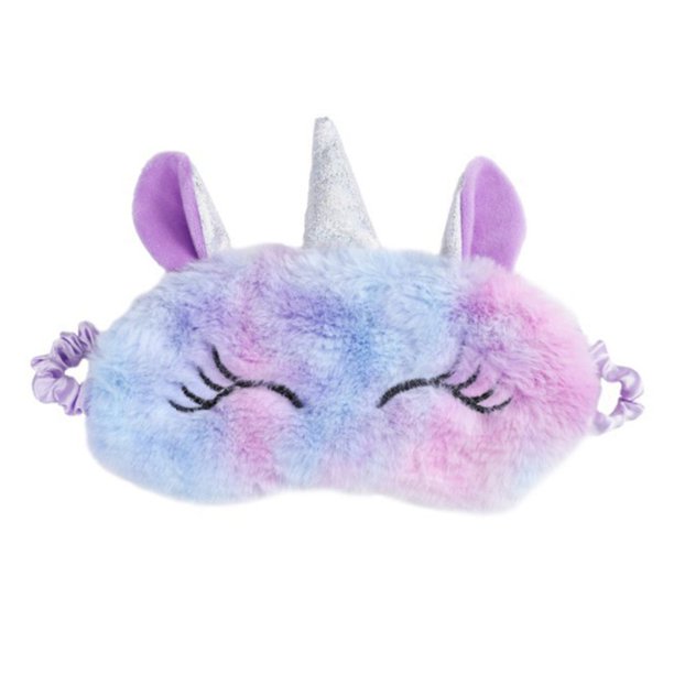 Cute Plush Unicorn Blackout Eye Mask - Sparty Girl